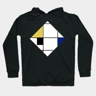 Lozenge Composition with Colors Hoodie